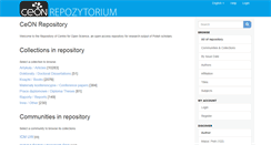 Desktop Screenshot of depot.ceon.pl